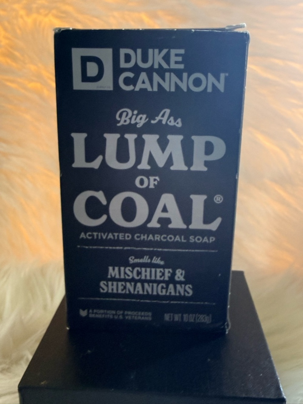 Duke Cannon Lump of Coal Activated Charcoal Soap - Black
